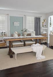 However, a large area rug under the dining table can look lovely and will. Cottage Dining Room And Catch Up Fox Hollow Cottage