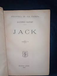 Libro Jack Alfonso Daudet Tomo 1 1909 Tapa Dura