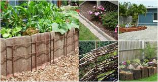 Garden border fence ideas wrought iron garden edging fence is the most popular product for the wall decoration community and widely used by new and experienced decorators. 15 Easy And Decorative Diy Fencing And Edging Ideas For Your Garden Diy Crafts