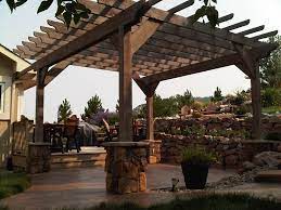 Casco Construction Corp Timber Pergola Pergola Pergola Patio