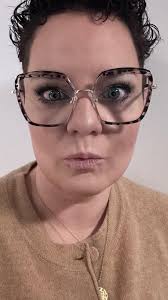 Chris Schwarz-Tortoise Geometrisch Brille