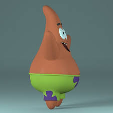 3d Model Character Patrick Stars Turbosquid 1201954