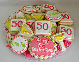 50th Birthday Cookie Cake Ideas Hello Cupcake 50th Birthday Martini Cookies Birthday Martini 50th Birthday Cake Hello Cupcake