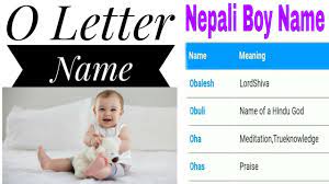 Nepali Names For Baby Boy Starting With P Eksisinema Com