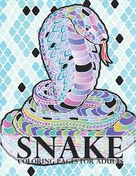 Today we will unveil the fascinating world of snakes through our snake coloring sheets. Amazon In Buy Snake Coloring Pages For Adults Snake Coloring Book For Adults Gift For Snake Lovers Snakes Coloring Books For Him Or Her Book Online At Low Prices In India