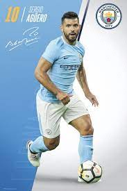 These prints celebrate the success, drama and character of this amazing club. Manchester City Aguero 2017 2018 Winners Premiership Poster Plus