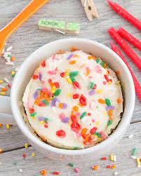 Funfetti Mug Cake Recipe Funfetti Mug Cake Mug Recipes Mug Cake Microwave