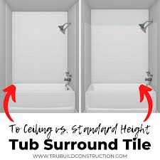 Do you assume bathroom tub tile ideas seems great? Creative Bathtub Tile Ideas And Inspiration Trubuild Construction