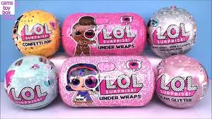 Unbox our selection of accessories, fashion dolls, collectible dolls, playsets, & more, on the official store. Lol Surprise Dolls Bling Glam Glitter Under Wraps Wave 2 Series 1 3 Confetti Pop Unboxing Youtube