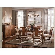 Thomasville solid cherry dining room table and chair set. Cherry Park Rectangular Dining Room Set Kincaid Furniture Furniture Cart
