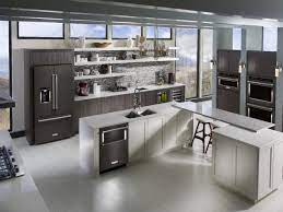 Another original contender, kitchenaid's take on black stainless is a little different than anything else on the market. Black Stainless Steel Kitchen Suite Kitchenaid