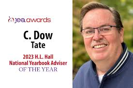 Tate named 2023 H.L. Hall National Yearbook Adviser of the Year