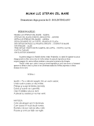 Dimitrie bolintineanu was a romanian poet, (though he wrote in many other styles as well), diplomat, politician, and a participant in the revolution of 1848. Mama Lui Stefan Cel Mare Poezie