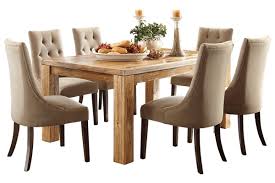 With The Variety Of Finishes Beautifully Adorning The Rich Rustic Design Of Each Piece The Mestler Rectangular Dining Room Table Dining Room Table Furniture