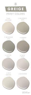 Here is the full list of all the colors and sheens we use in our farmhouse. You Can Never Have Too Much Of A Good Thing With This Collection Of Classic Neutral Paint Colors From Behr Embra Greige Paint Colors Paint Colors Greige Paint