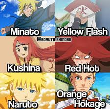 O Relampago Dourado De Konoha Minato O Vermelho Quente De Konoha Kushina O Hokage Laranja De Konoha Naruto Naruto Shippuden Anime Anime Naruto Naruto Funny
