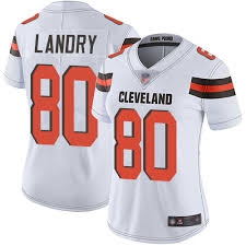 Nike Limited Jarvis Landry Womens White Nfl Jersey 80