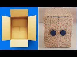 Ide Kreatif Dari Kardus Bekas Cara Membuat Lemari Dari Kardus Bekas Mudah Dan Simple Youtube Kardus Kreatif Pembuatan Lemari