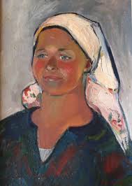 Olga Ray Naturaleza muerta con un vaso, 2018, 30×30 cm: Descripción de la  obra