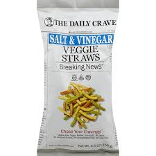 The Daily Crave Veggies Straws Salt Vinegar 5 5 Oz Instacart