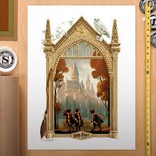 Harry Potter and the Sorcerer's Stone Fine Art Print by George Caltsoudas |  Sideshow Collectibles