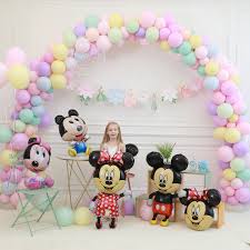 Welcome to party world balloon co. 112cm Giant Mickey Minnie Mouse Balloons Cartoon Foil Birthday Party Balloon Kids Birthday Party Decorations Classic Toys Gift Buy At The Price Of 0 61 In Aliexpress Com Imall Com
