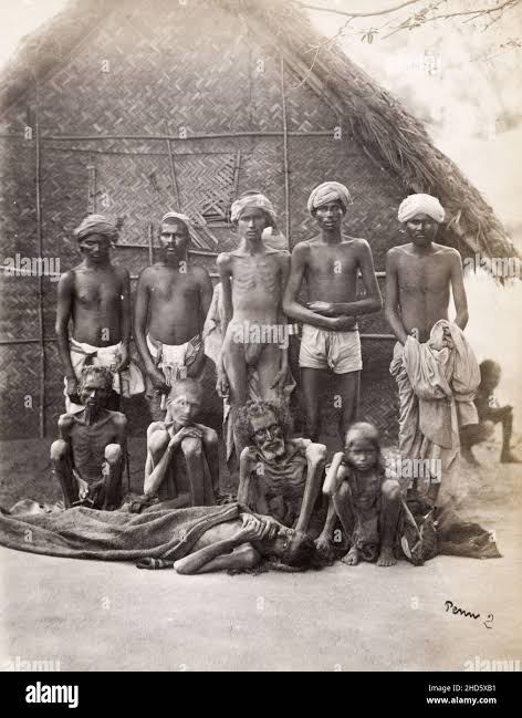 Late 19th century photograph - Indian fakir, holy man with beads, India Stock Photo - Alamy