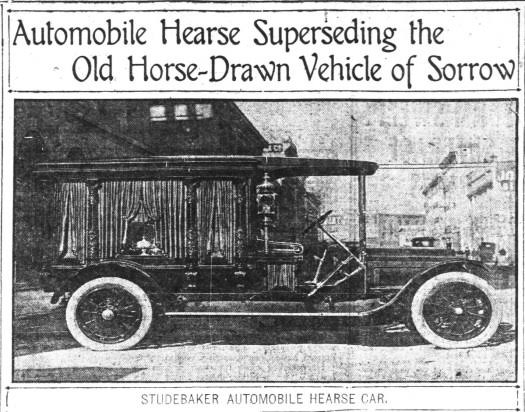 Automobile Macabre: The Earliest Hearses – American Car Historian