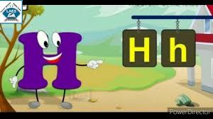 Pre Primary Capital And Small Letter E To H Youtube