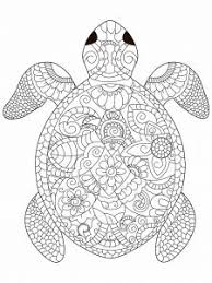 Mandala Mit Schildkrote Turtle Coloring Pages Coloring Books Coloring Pages