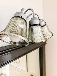 Pacific coast lighting® alexandria table lamp in mercury silver with usb port. How To Make Diy Mercury Glass Light Shades Simply2moms