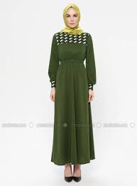 Beli Lastikli Elbise Haki 2020 Elbise Modelleri Elbise Moda Stilleri