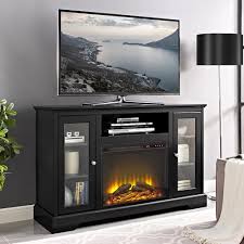 Here's a quick guide on how to think about tv stand size and how to measure for it in your home. Walker Edison Furniture Company Hd52fp32bl Fireplace Tv Stands Download Instruction Manual Pdf