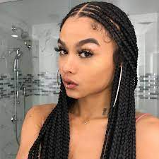 India Love S Braids Box Braids Hairstyles Curly Hair Styles Braided Hairstyles