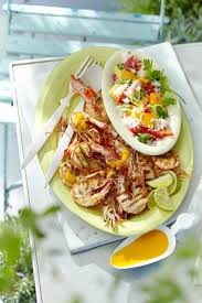 Garnelen Mit Papaya Beurre Blanc Rezept Kochen Und Geniessen Lebensmittel Essen Papaya