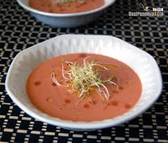 Receta De Gazpacho De Judias Receta Gazpacho Receta Gazpacho Recetas De Comida