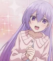 Of course, in anime, purple hair is sometimes just purple hair. Purple Haired Anime Girl Images On Favim Com