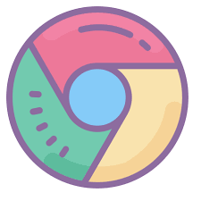 This is the security feature at work. Chrome Icon In Cute Color Style