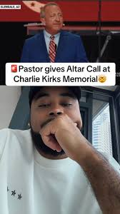 🚨Pastor gives Altar Call at Charlie Kirks Memorial🤯