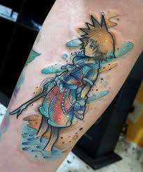 Now i will step forward to realize this wish. Ramon On Twitter Kingdom Hearts Tattoo Fantasy Tattoos Anime Tattoos