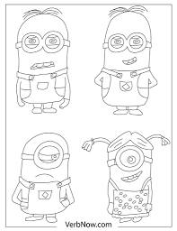 No response for minion dressed as mario and luigi coloring pages. Free Coloring Pages And Books To Download Or Print Pdf Verbnow