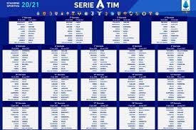 Tra le ipotesi, anche lo. Serie A Tutto Il Calendario La Juve Parte Con La Samp Il Milan Col Bologna Alla Penultima Inter Juve E Lazio Roma Primapagina Calciomercato Com