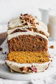 Carrot Cardamom Bread With Cinnamon Cashew Cream Recipe Food Cardomom Recipes Food Processor Recipes