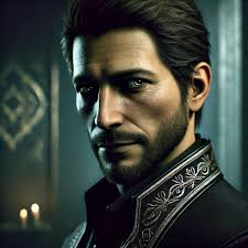 Converted Sergei Portrait V2 Art Print