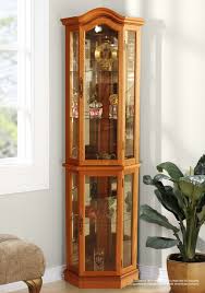 80'' h x 30'' w x 12'' d. Winston Porter Brumunddal Lighted Corner Curio Cabinet Reviews Wayfair
