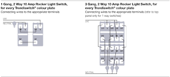 Always turn off the power. Wiring Diagram For 2 Gang 1 Way Light Switch