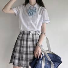 School Uniform Gaya Model Pakaian Model Pakaian Gaya Busana