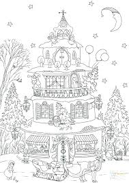 Click the christmas gingerbread house coloring pages to view printable version or color it online (compatible with ipad and android tablets). Draw So Cute Coloring Pages Gingerbread House Novocom Top