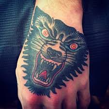 Maybe you would like to learn more about one of these? Old School Hand Wolf Tattoo Von Seven Devils