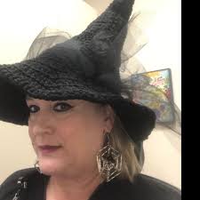 Sombrero de bruja tradicional, bonito, perfecto, puntiagudo, para  Halloween, Yule, moda, rosa negra, tul, gasa